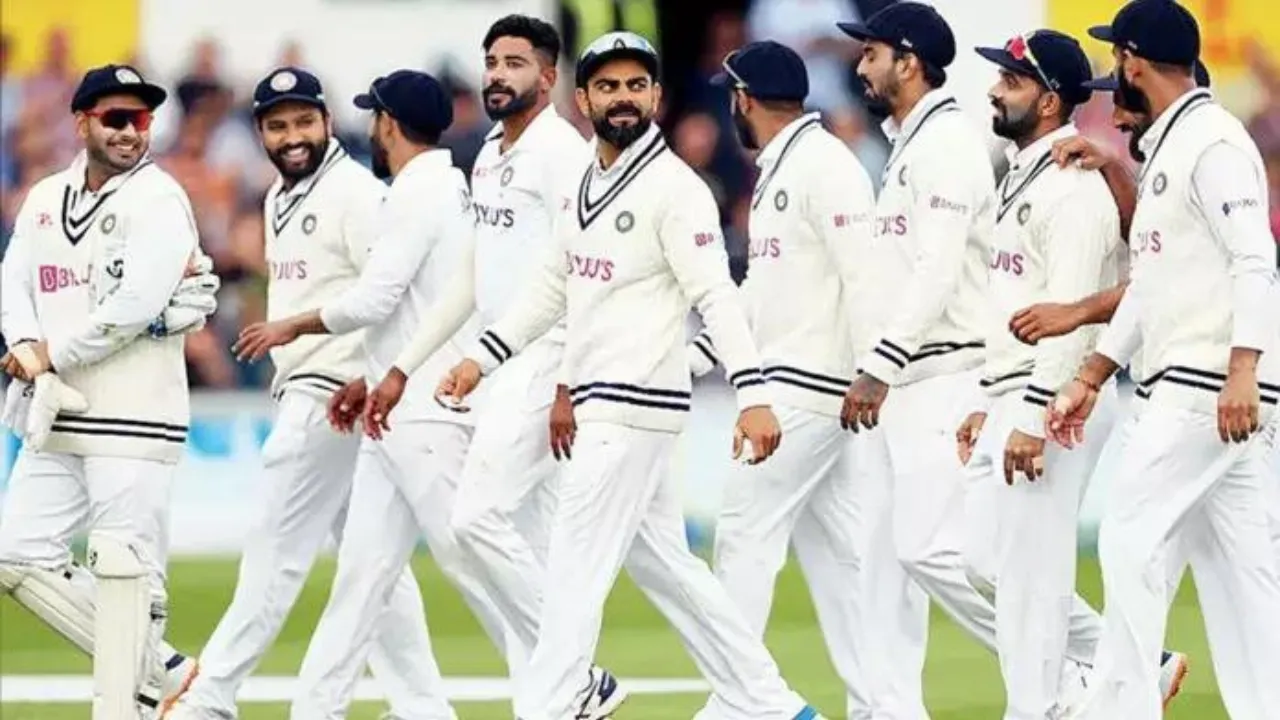 Indian test team
