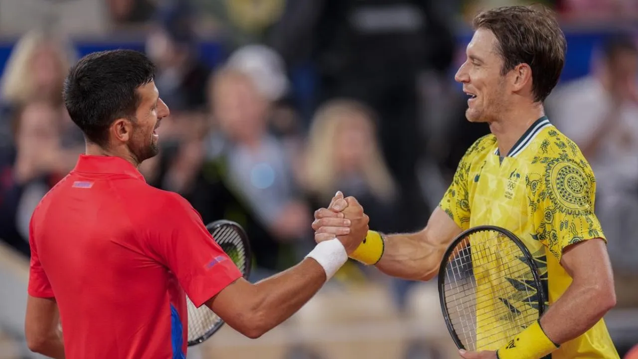 Novak Djokovic beats Australia’s Matthew Ebden (Source: X)