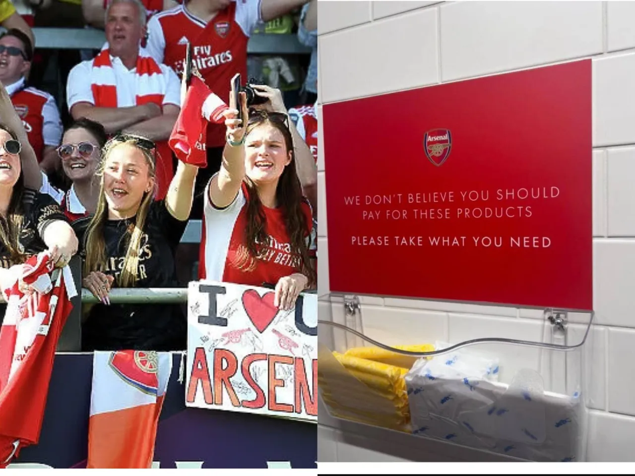 Arsenal sanitary pads