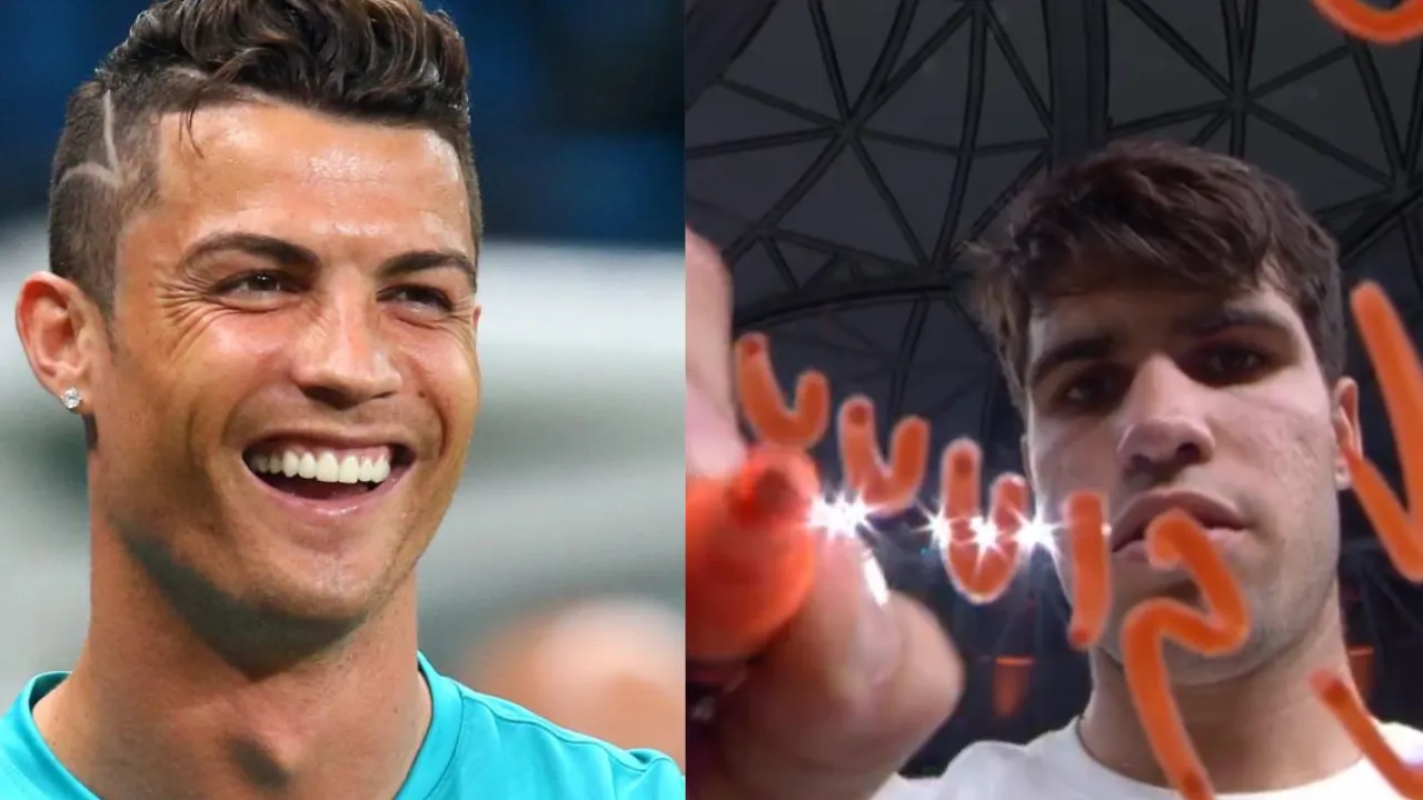 ronaldo and alcaraz