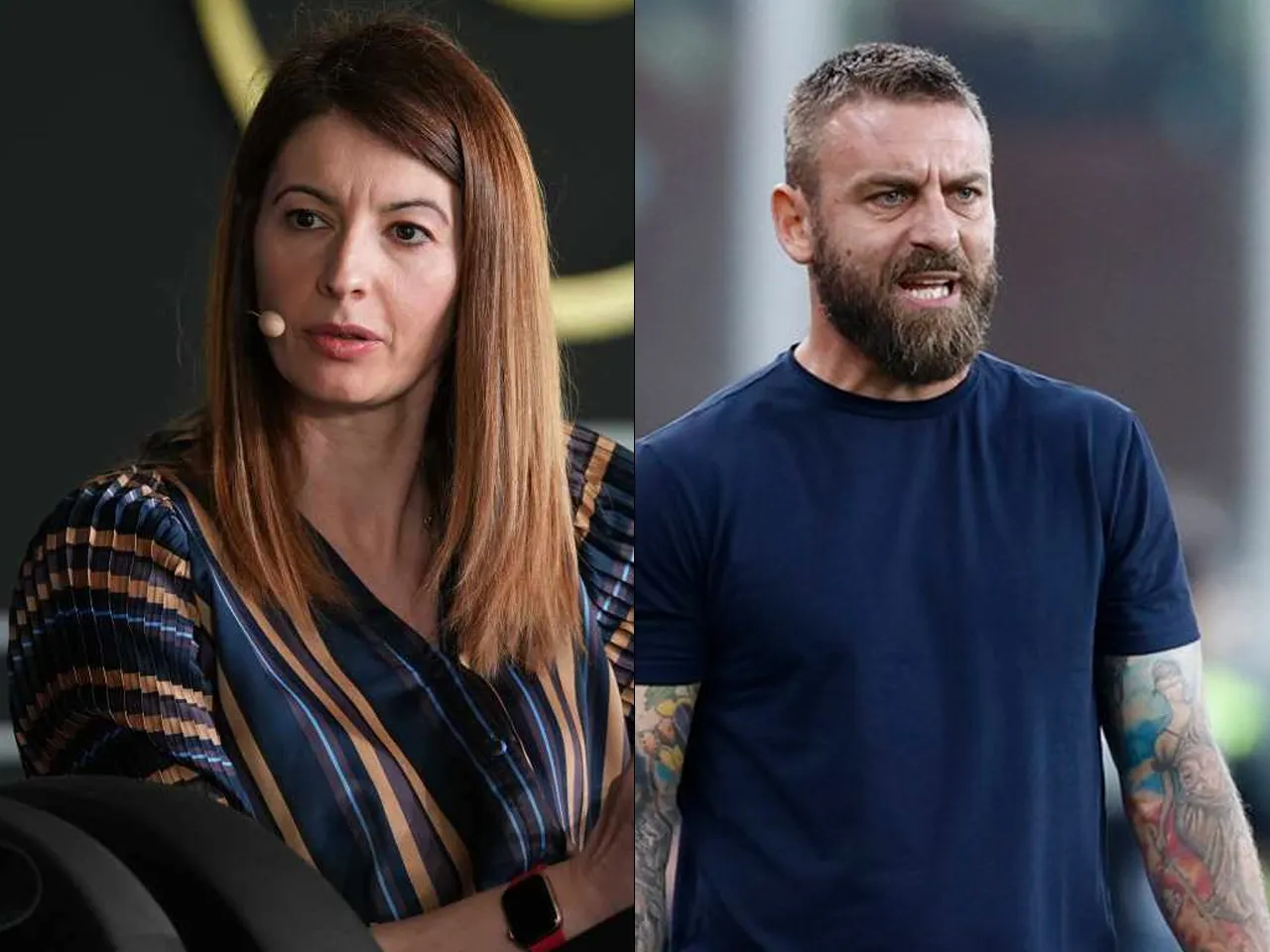 Daniele de Rossi and Roma CEO