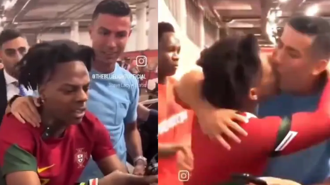 IShowSpeed and Cristiano Ronaldo