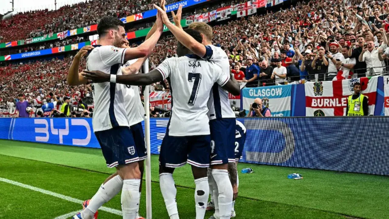 England's route to the final