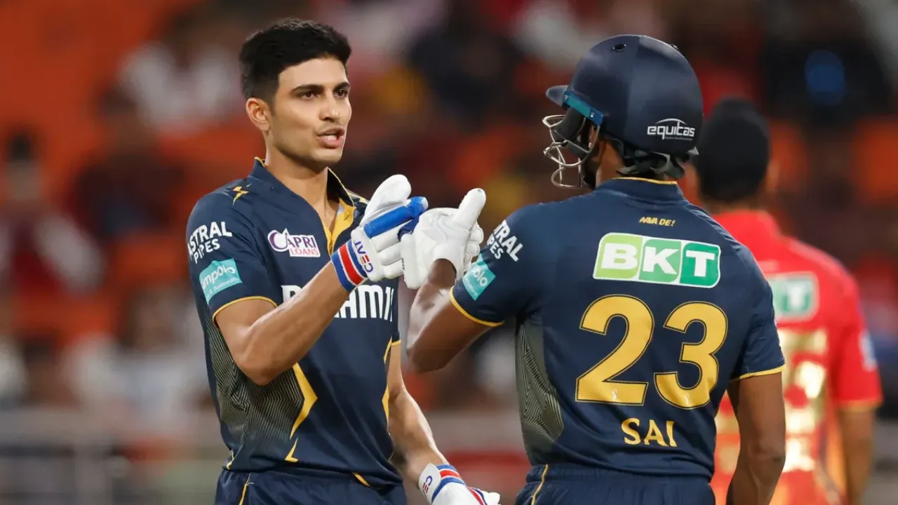 Shubman Gill and Sai Sudarshan