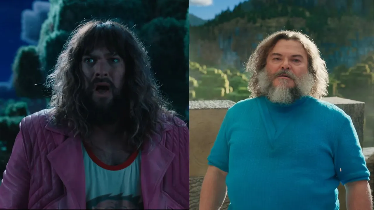 Jack Black and Jason Momoa Minecraft movie