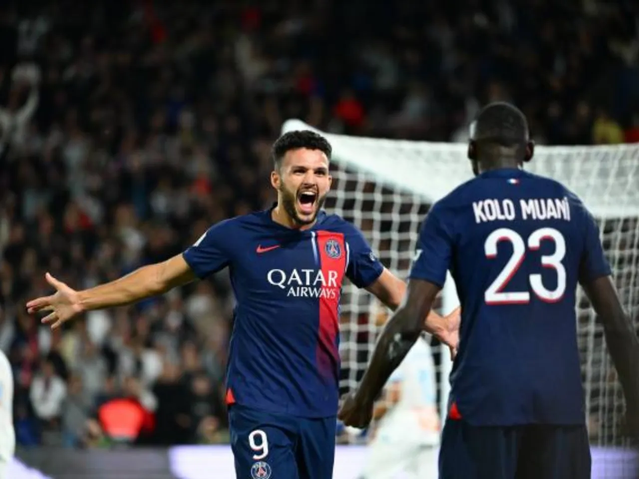 Goncalo Ramos and Randal Kolo Muani