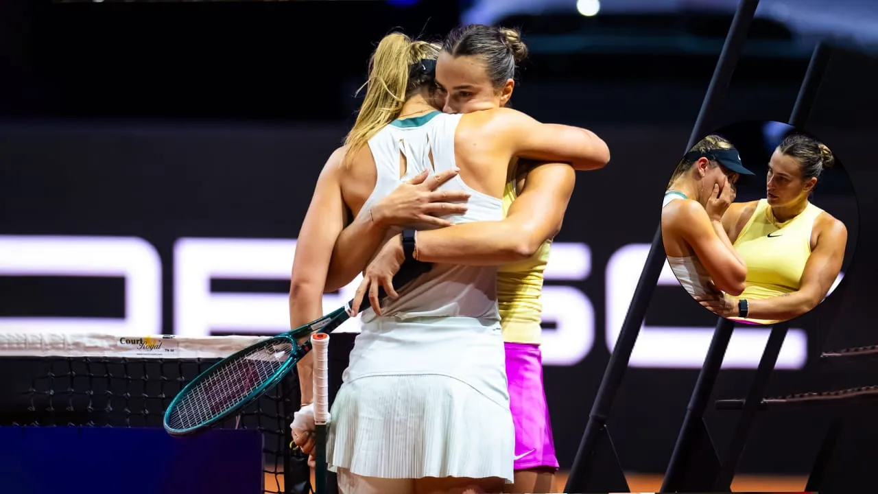 Paula Badosa and Aryna Sabalenka