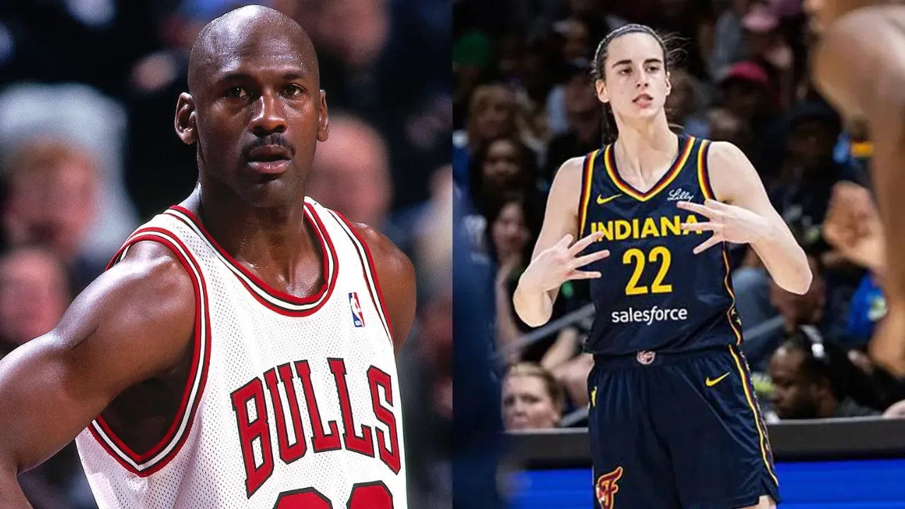 Michael Jordan and Caitlin Clark (Source: X).png