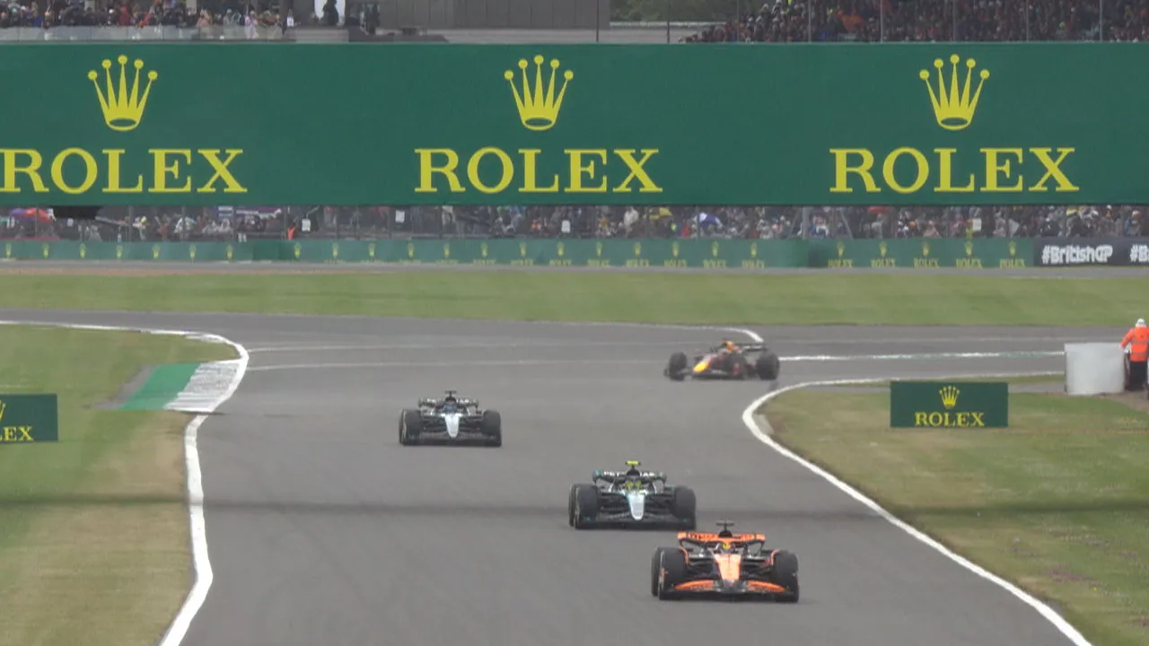 Lando Norris ahead of everyone 