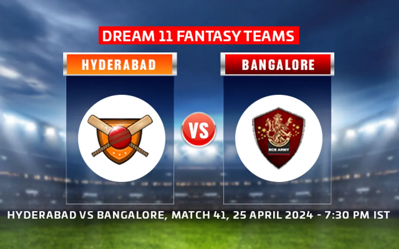 SRH vs RCB Dream11 