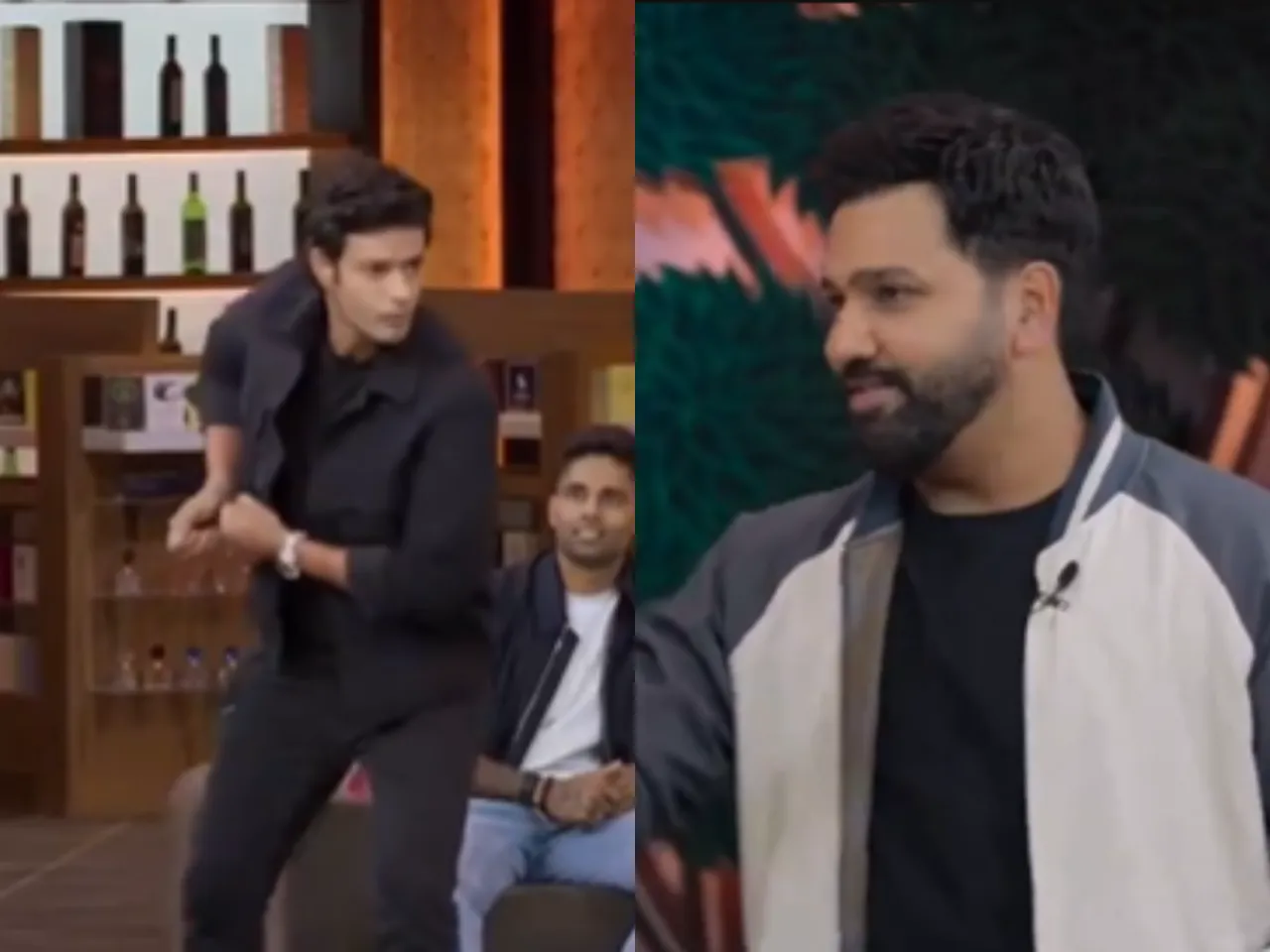 Shivam Dube and Rohit Sharma