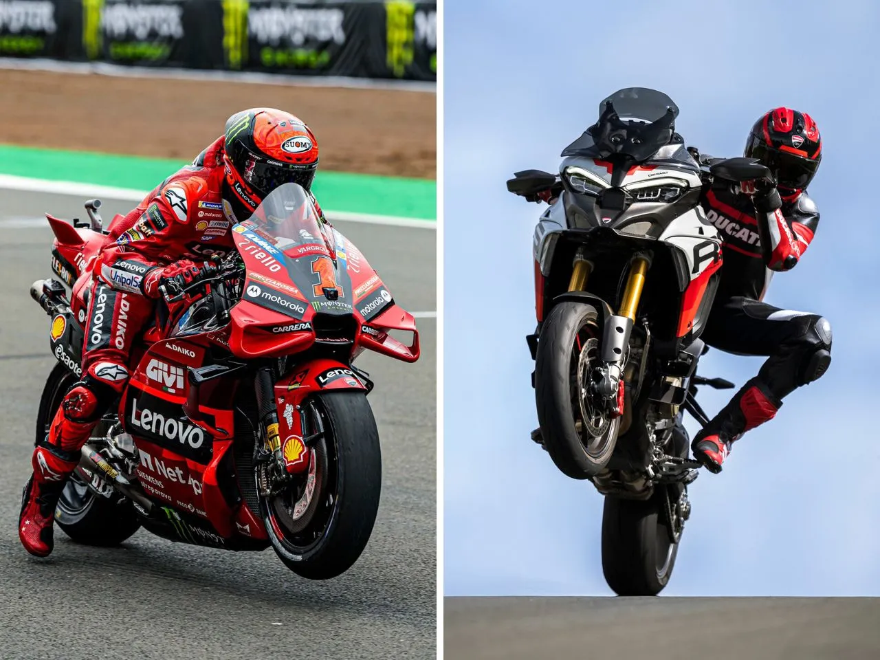 MotoGP vs Normal (Instagram)