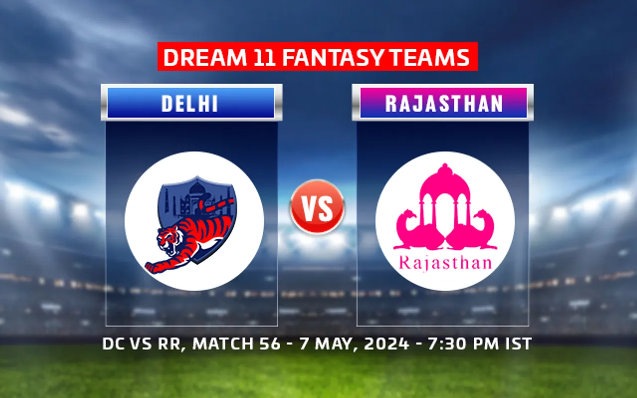 DC vs RR Dream11 
