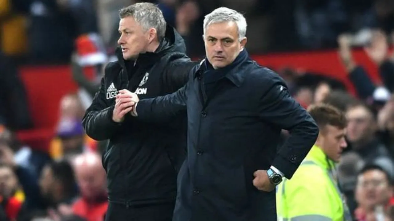 jose mourinho and ole gunnar solskjaer