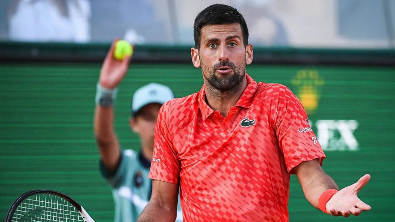 Despite the setback, Novak Djokovic has vowed to keep working on his game.