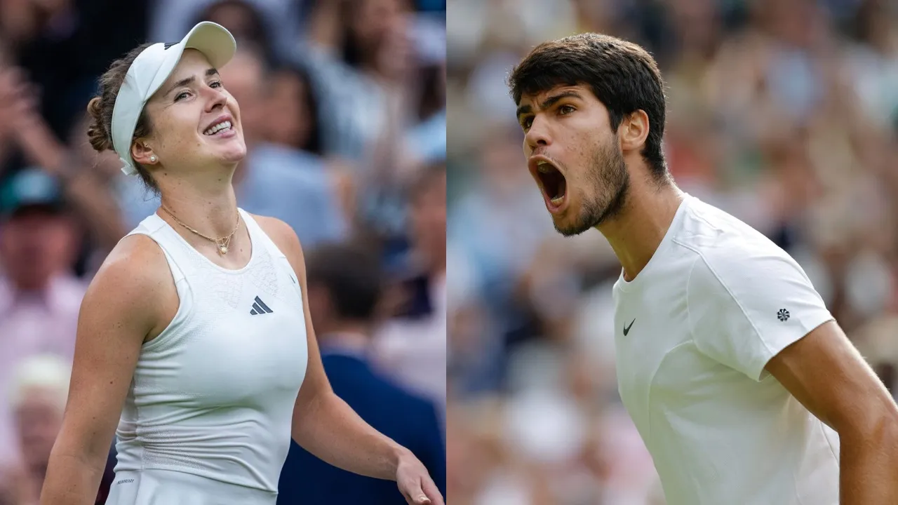 Svitolina and Alcaraz (Source - X)