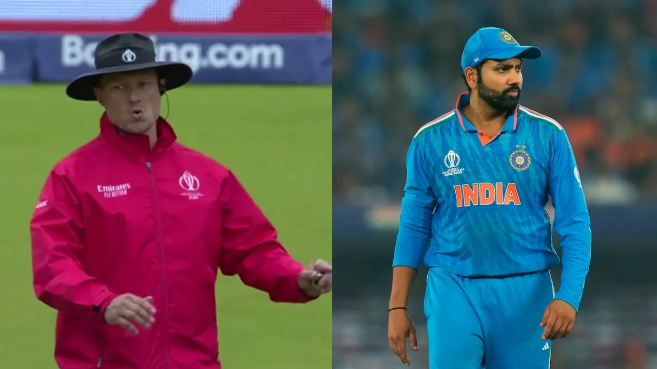 Richard Kettleborough  & Rohit Sharma (Source: X)