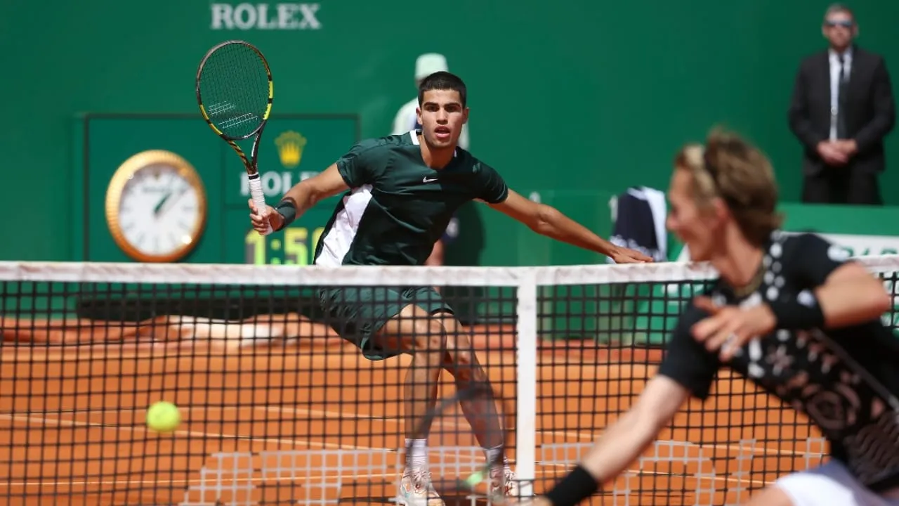 Carlos Alcaraz vs Sebastian Korda (Source - X)