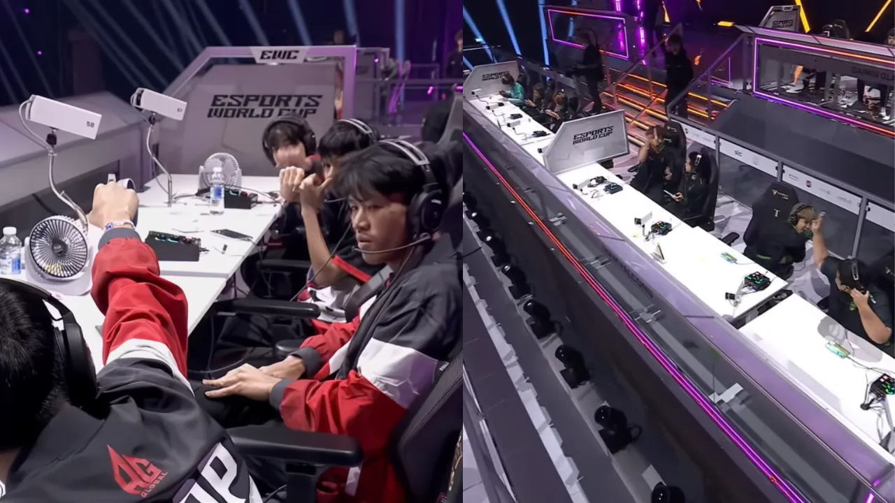 AG and Falcons at Esports World Cup