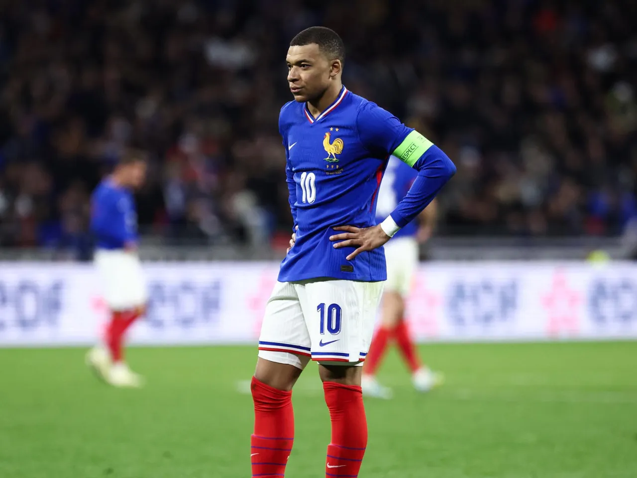 Kylian Mbappe France dropped