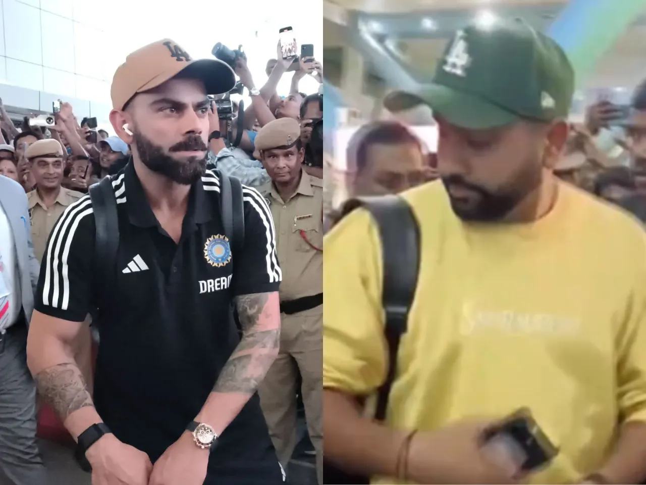 Virat Kohli and Rohit Sharma 