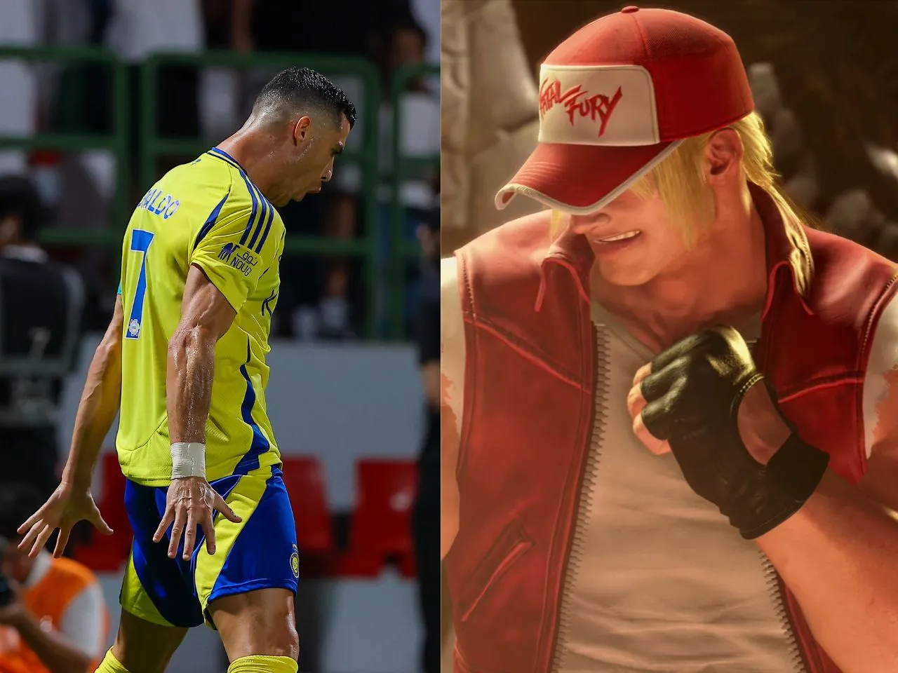 Cristiano Ronaldo x Fatal Fury collab