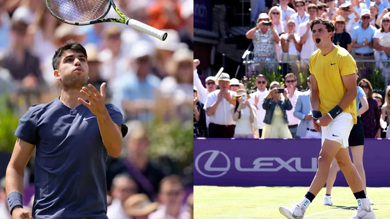 Carlos Alcaraz and Jack Draper (Source - X)