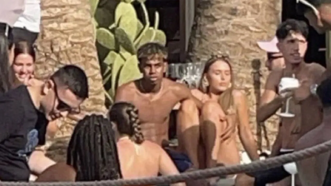 'This boy will flop' - Fans furious as Lamine Jamal found in naked party with different girl a day after his breakup with ex-girlfriend