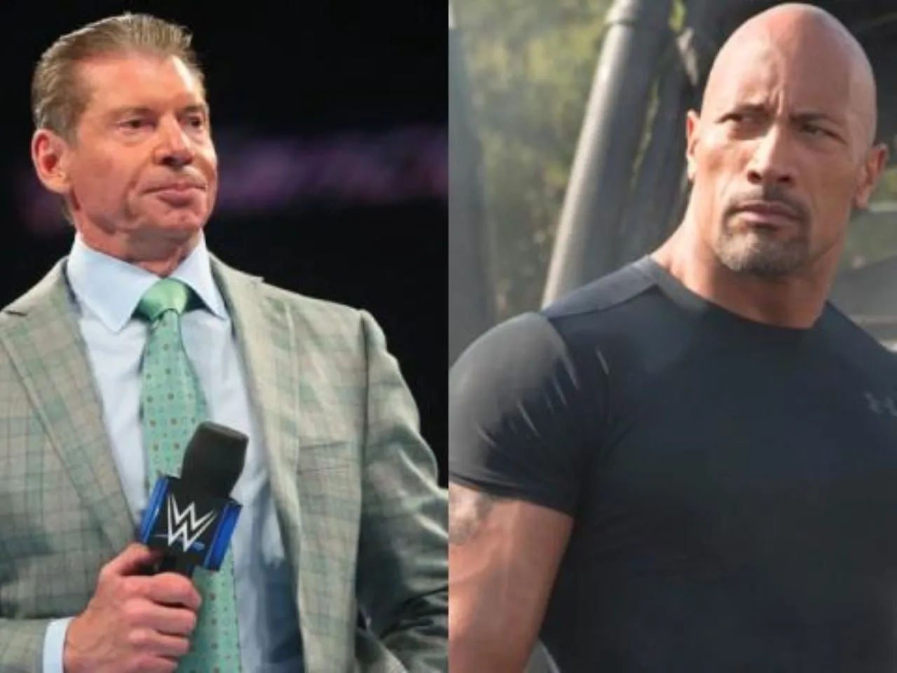 the rock and vince mcmahon