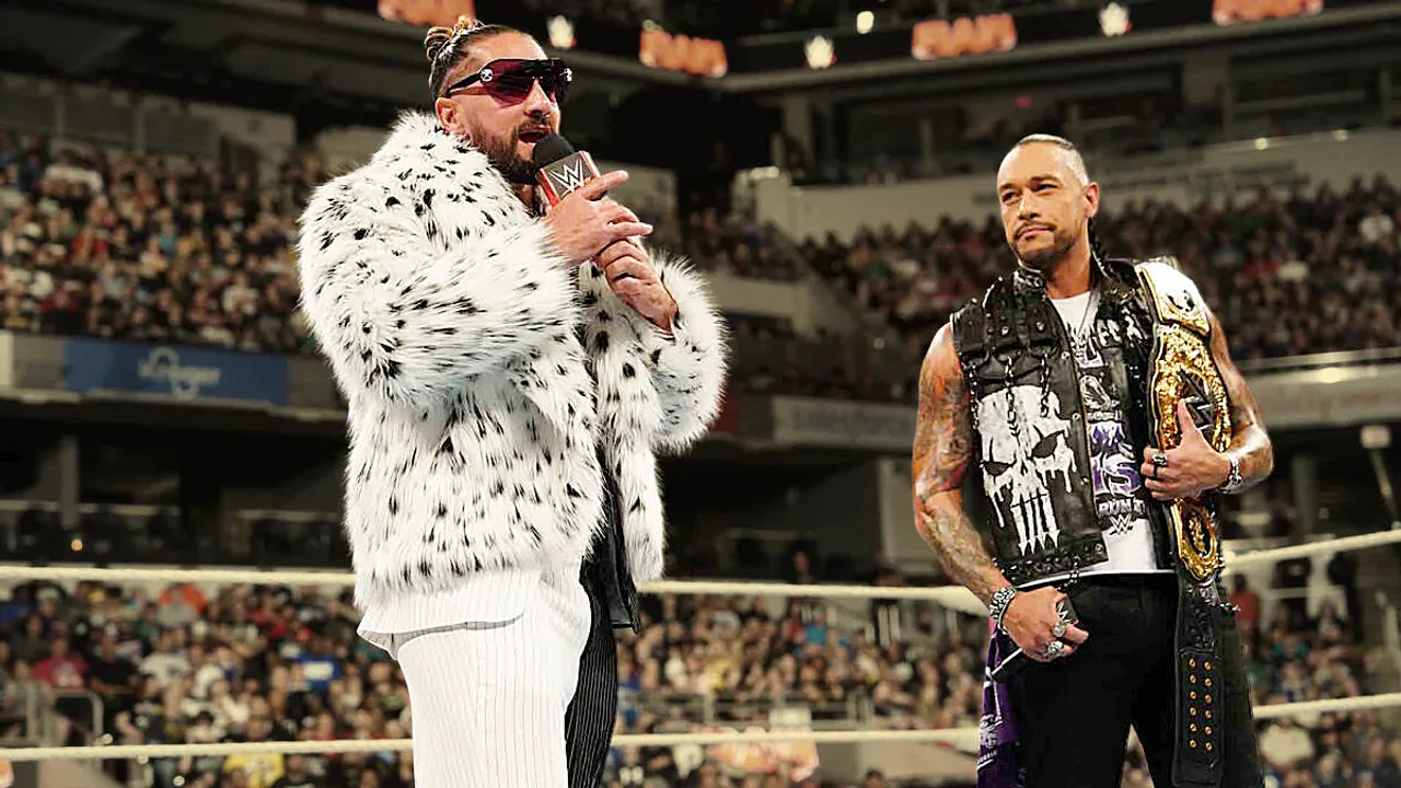 Damian Priest challenges Seth Rollins