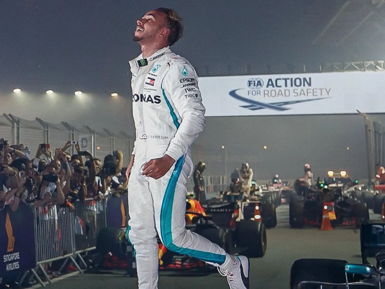 Lewis Hamilton SGP (Instagram)