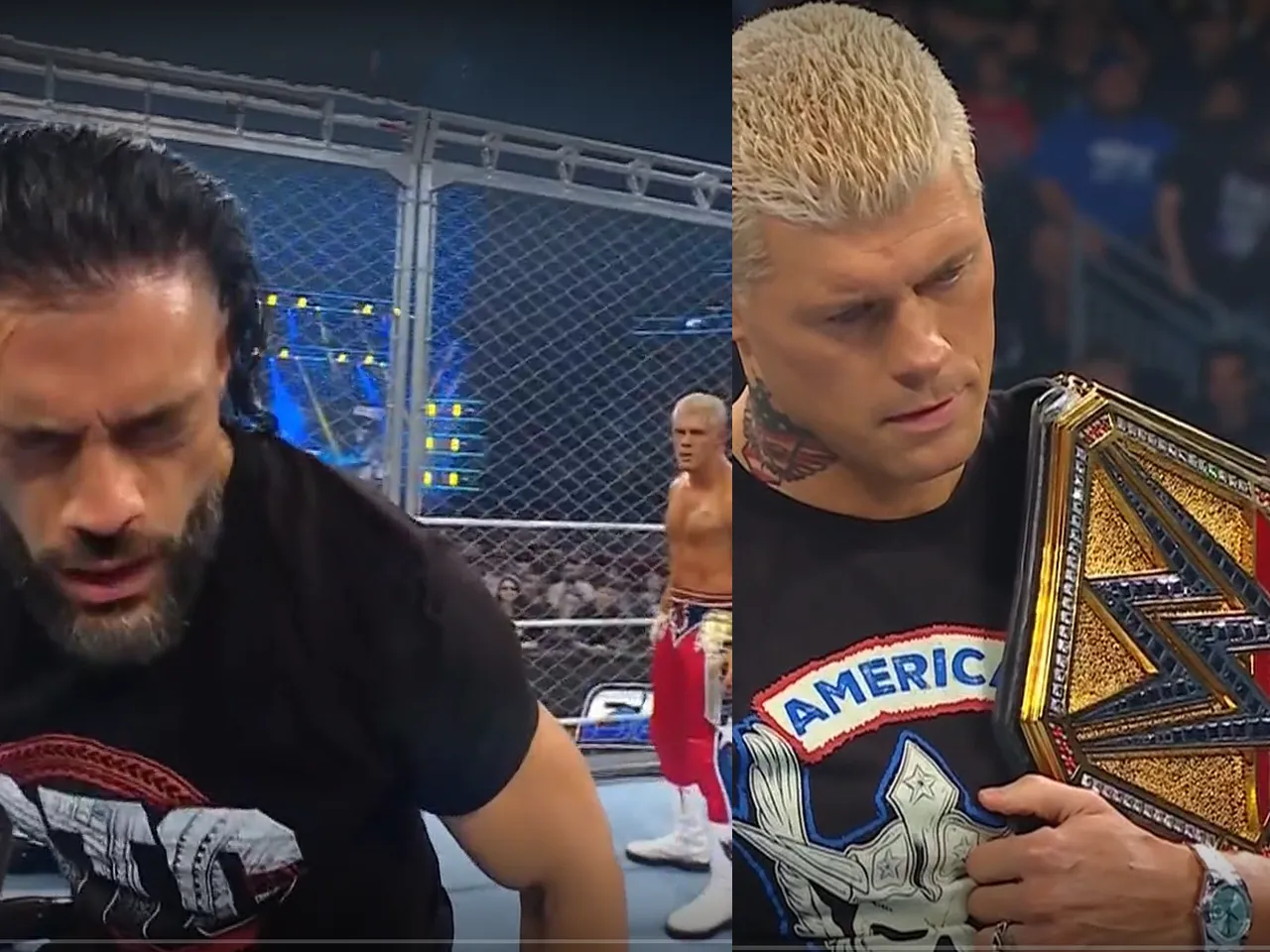 Cody Rhodes teases heel turn during promo with Roman Reigns on WWE Smackdown