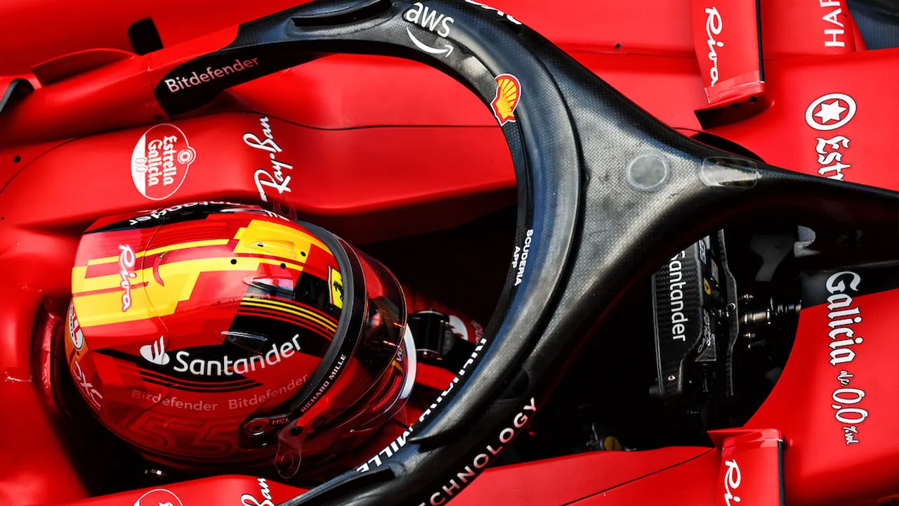 Formula 1 Halo safety device