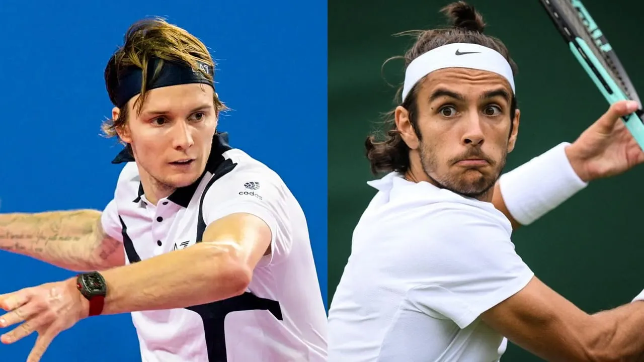 Alexander Bublik vs Lorenzo Musetti (Source - X)