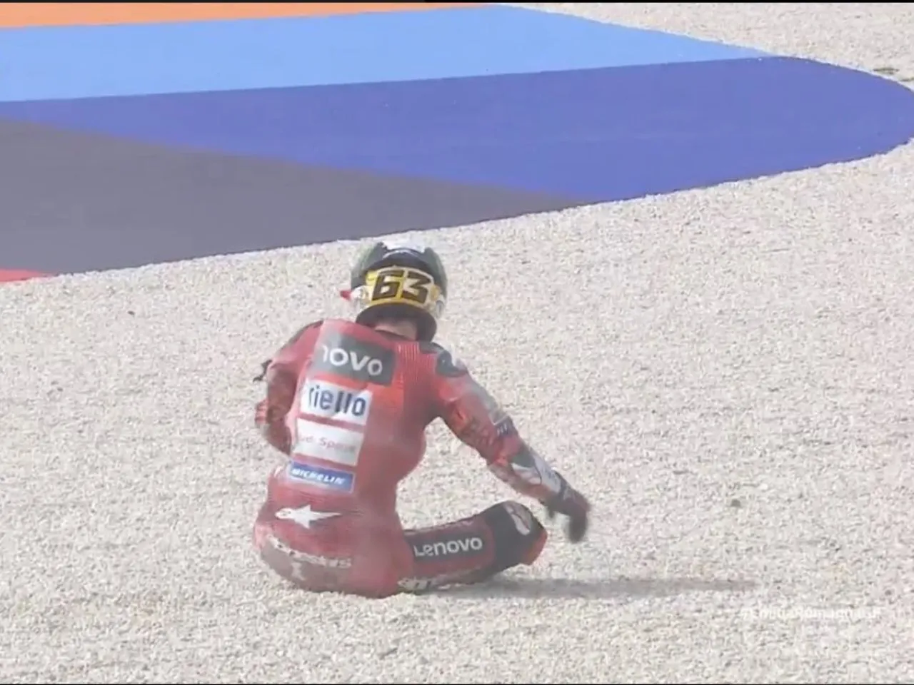 Bagnaia Crash(Instagram)