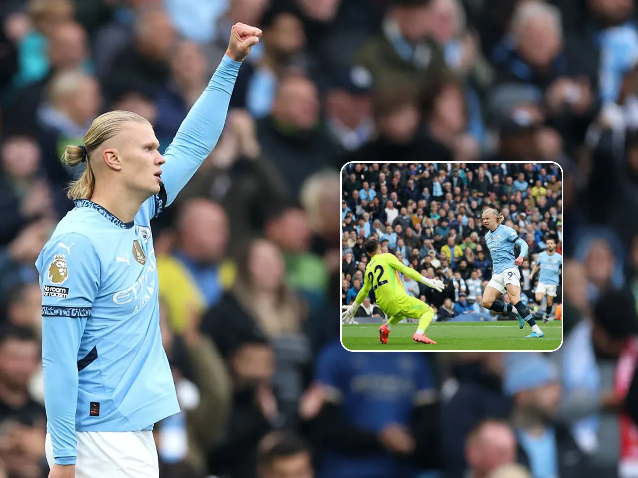 Erling Haaland vs Arsenal