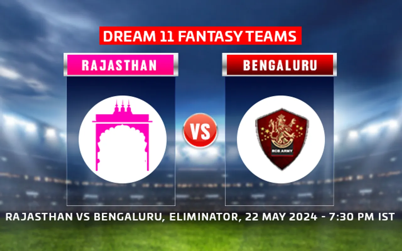 RR vs RCB Dream11