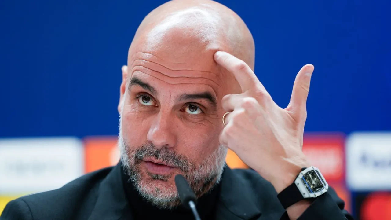 Pep Guardiola spotted wearing luxurious watch
