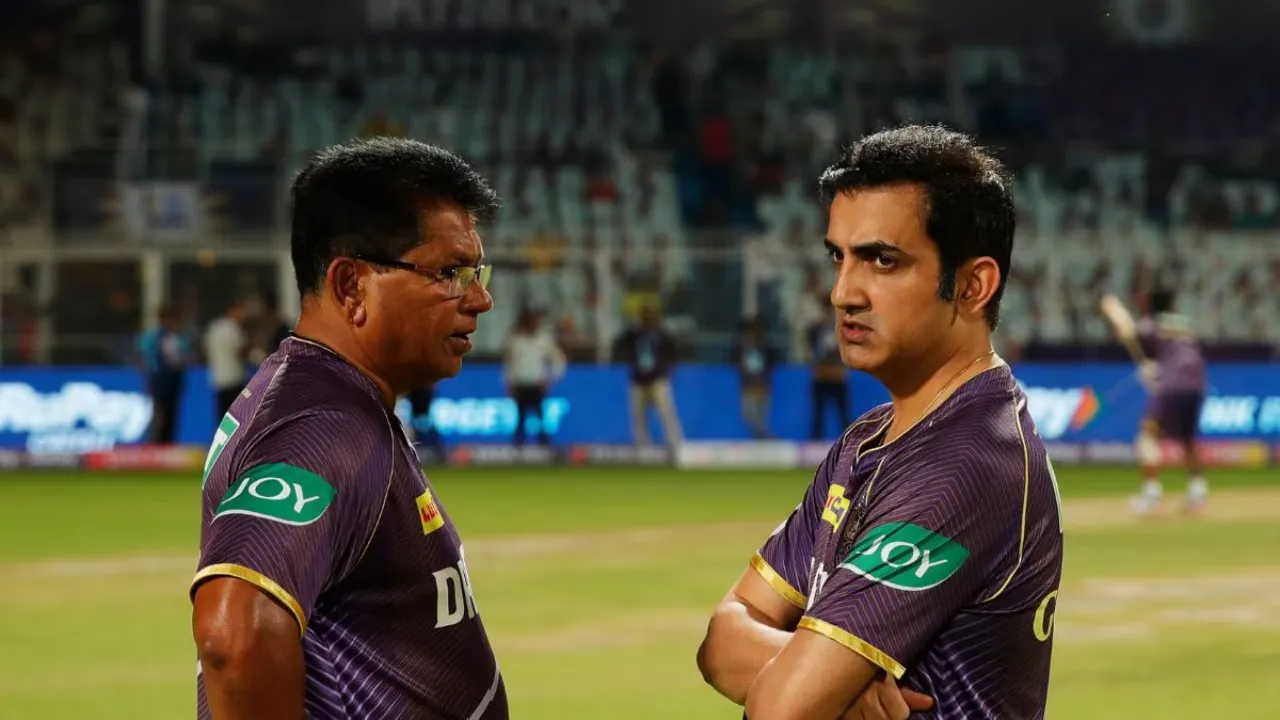 Gautam Gambhir and Chandrakant Pandit (File Photo: Internet) 