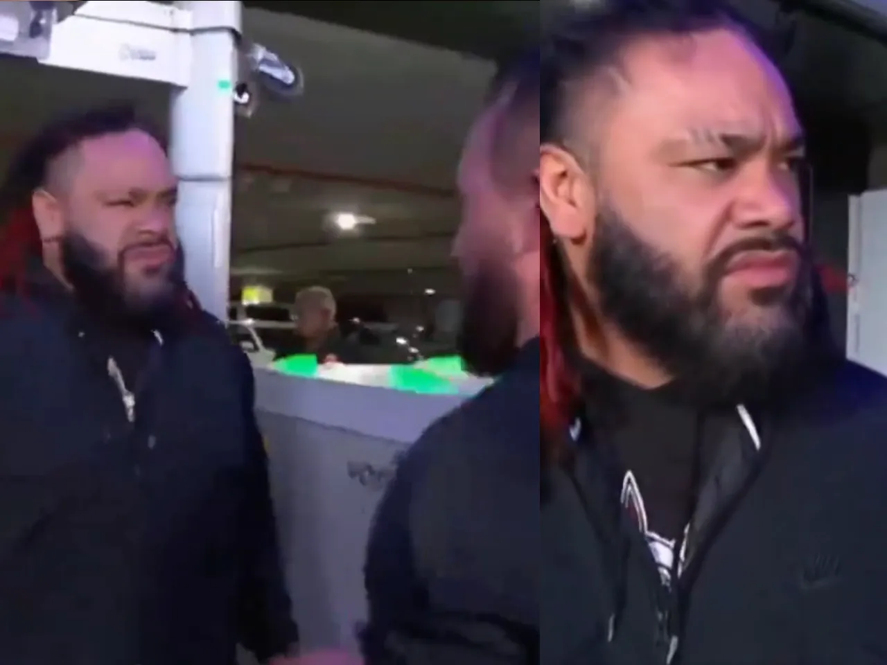 WATCH: Jacob Fatu casually attacks security guards during checking on WWE Smackdown