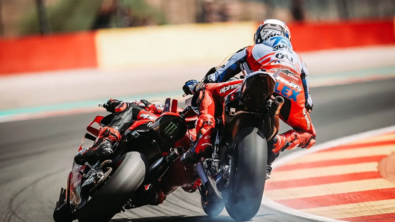 Pecco Bagnaia and Alex Marquez
