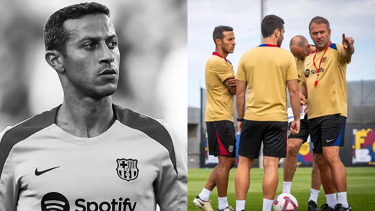 Thiago and Hansi Flick