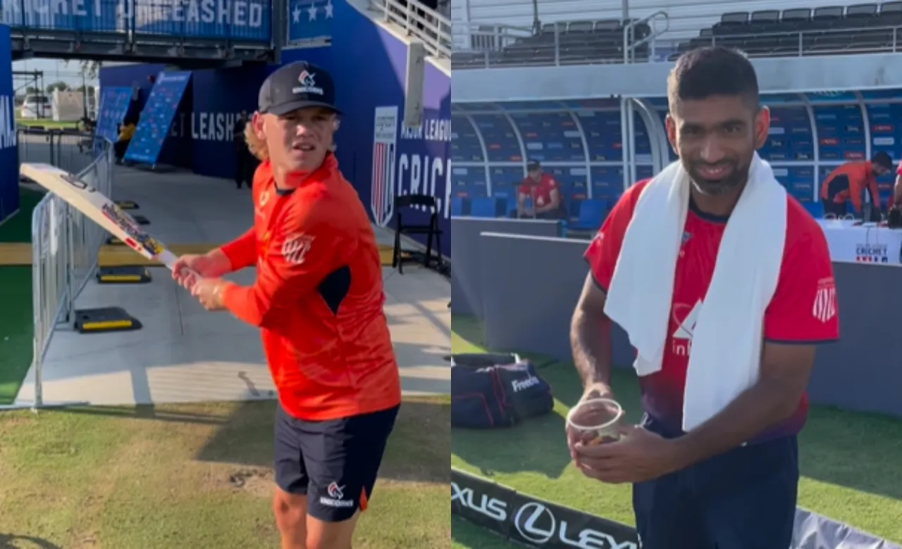 Jake Fraser-McGurk and Saurabh Netravalkar