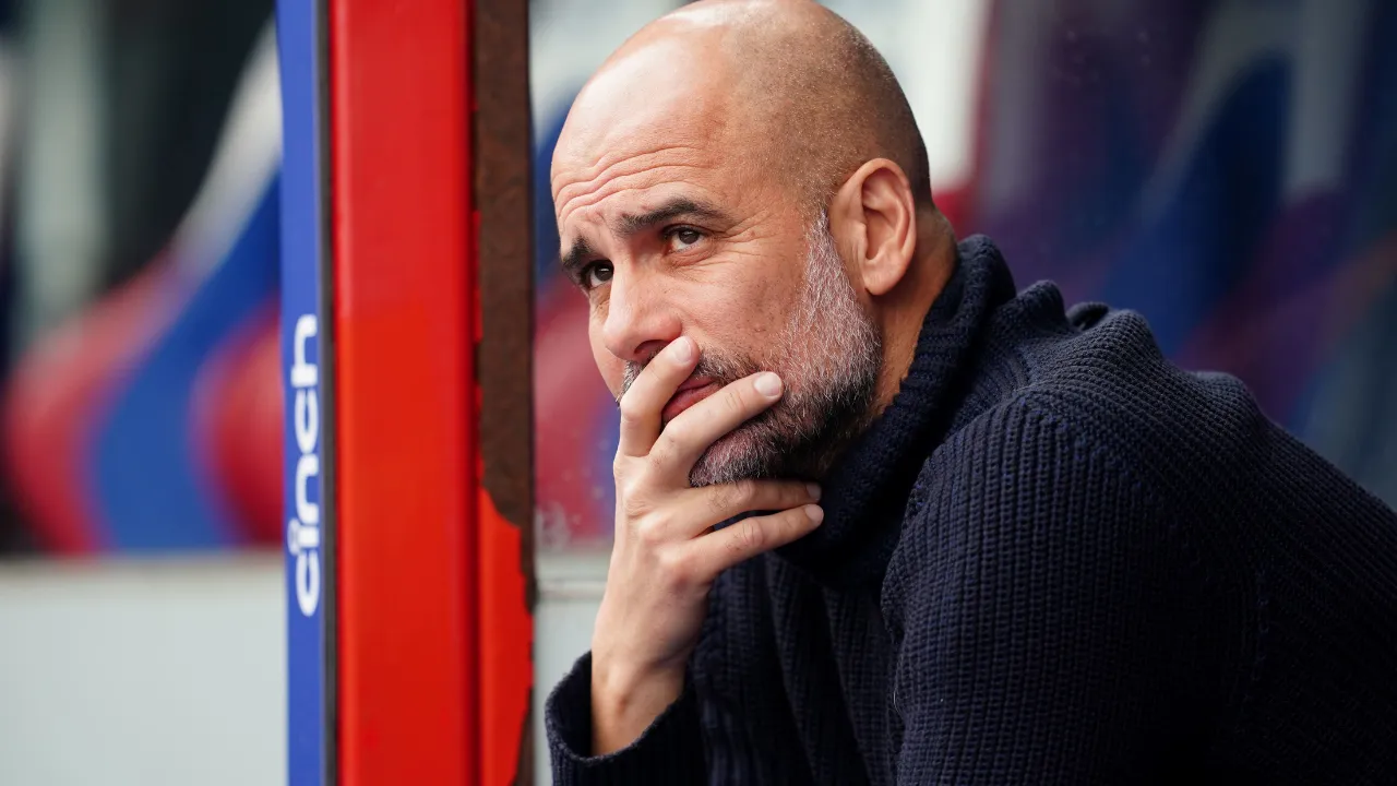 Pep Guardiola expresses displeasure about Santiago Bernabeu pitch after draw against Real Madrid