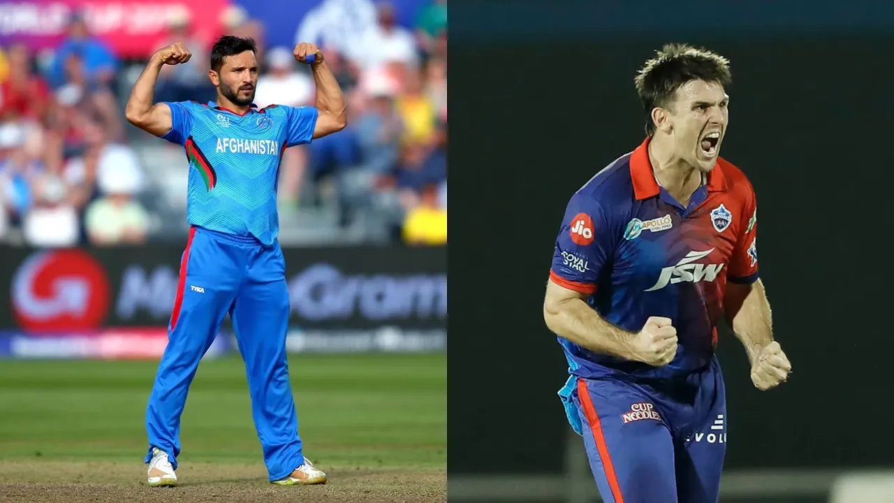 Mitchell Marsh and Gulbadin Naib (File Photo: Internet) 