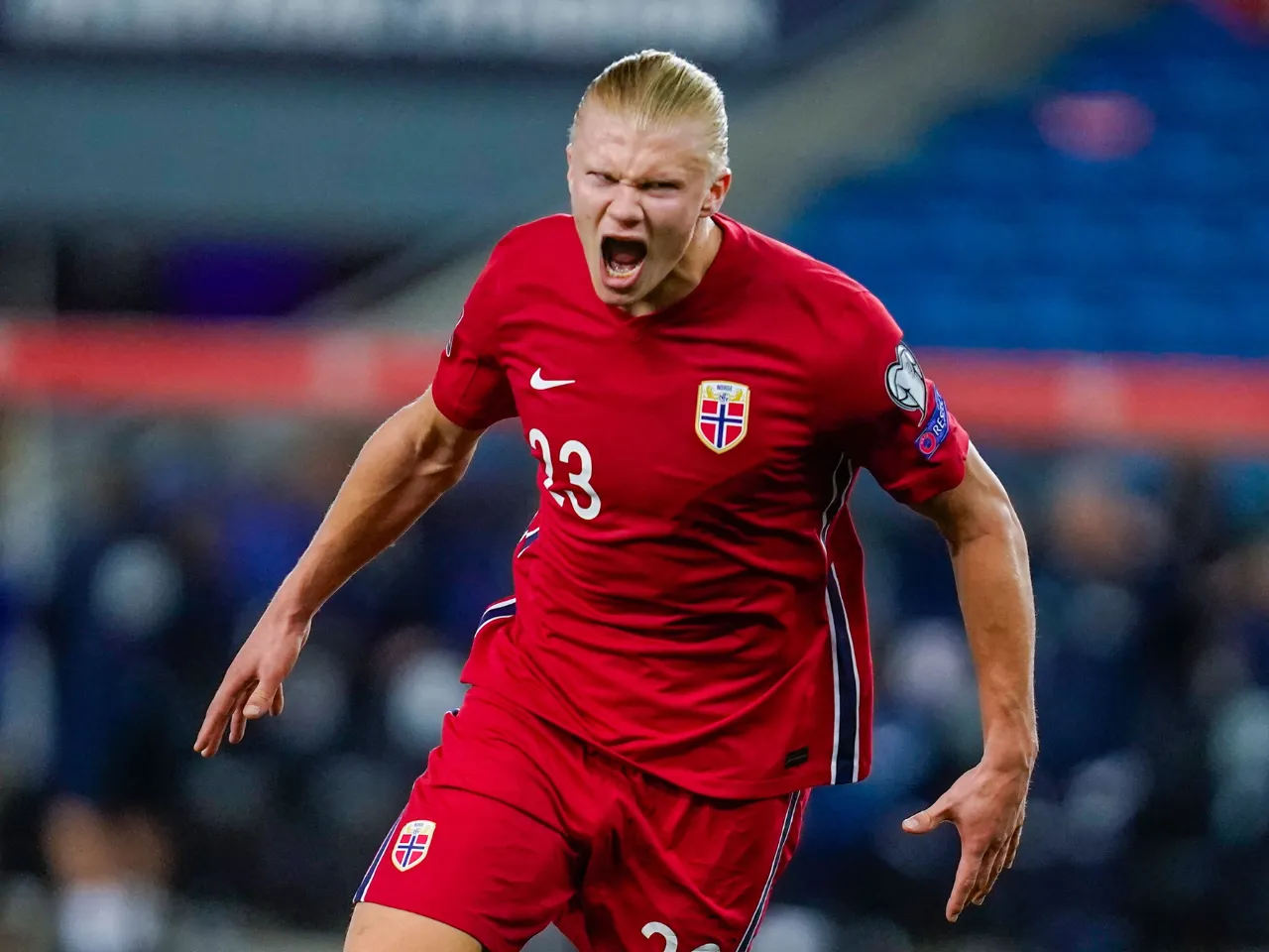 Erling Haaland Norway goal-scorer