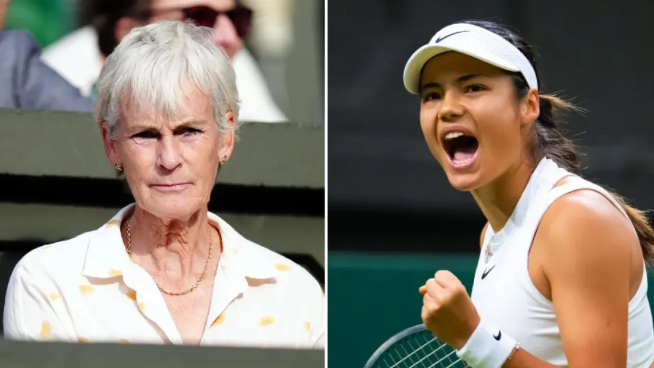 judy Murray and raducanu