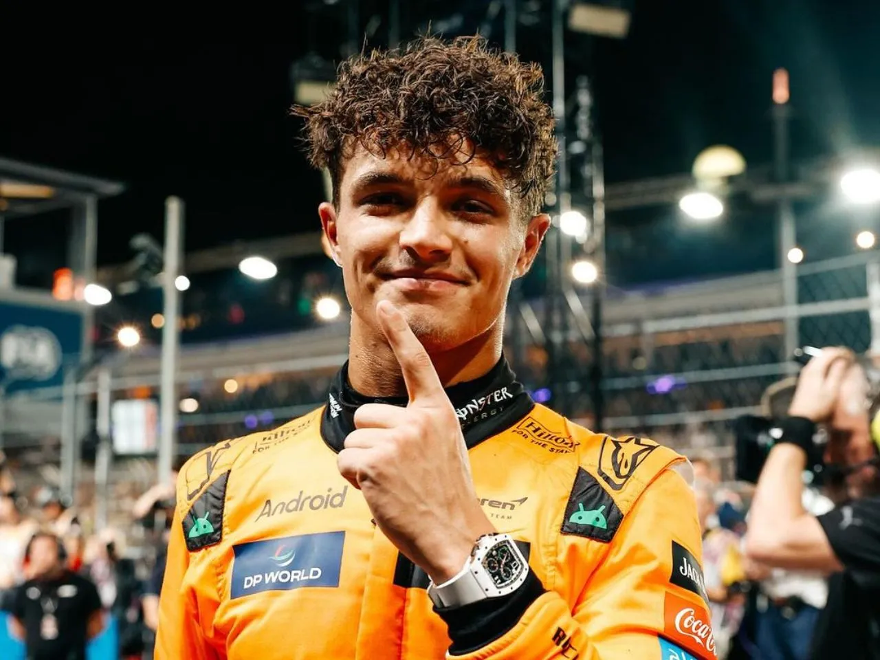 Lando Norris Singapore Win (Instagram)