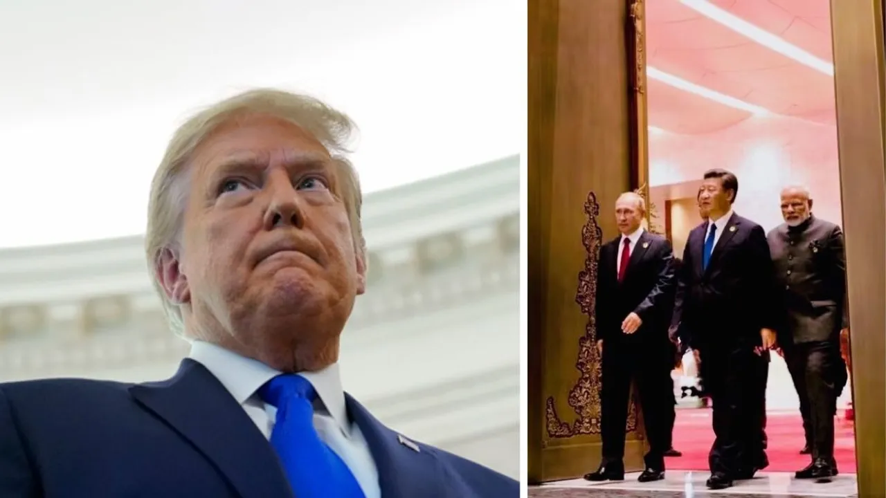 United States has lost India and Russia to China, Trump laments