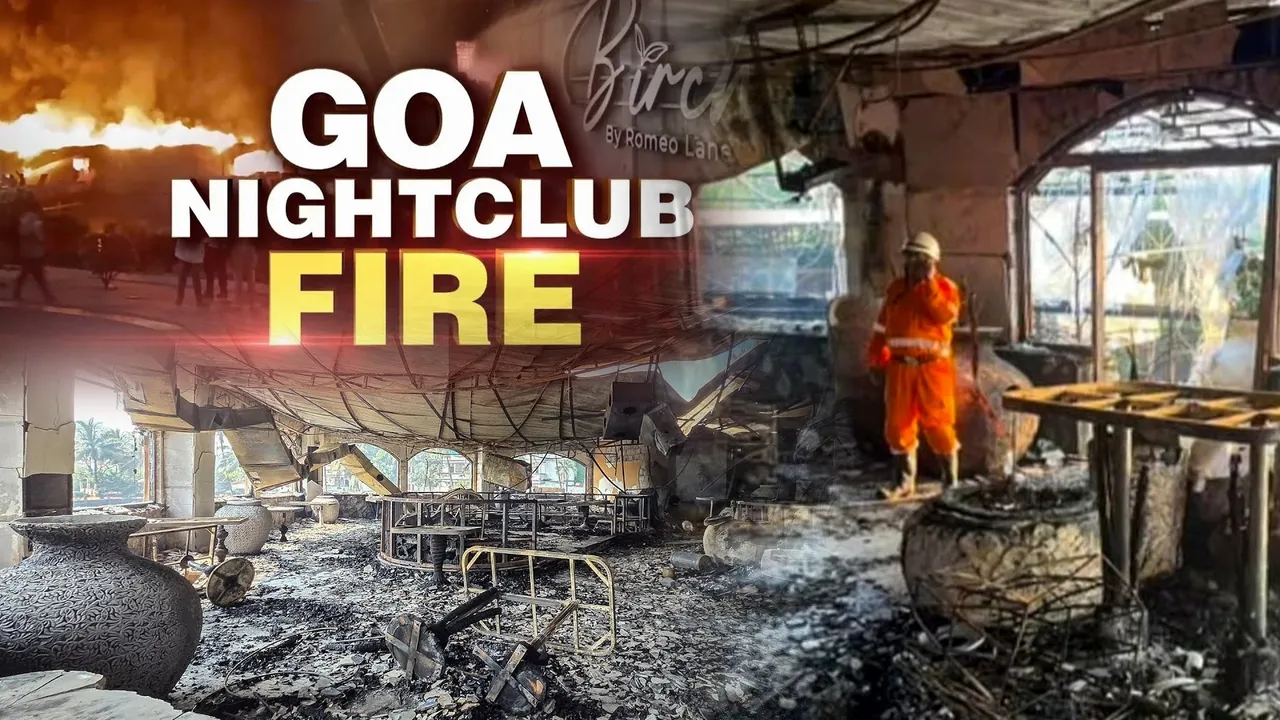 Goa nightclub fire incident